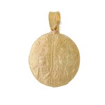 Κωνσταντινάτο Χρυσό 14 Καρατίων ( 2,2 εκ διάμετρος )